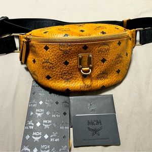 ‼️SOLD‼️ MCM Visitos Fanny pack Unisex